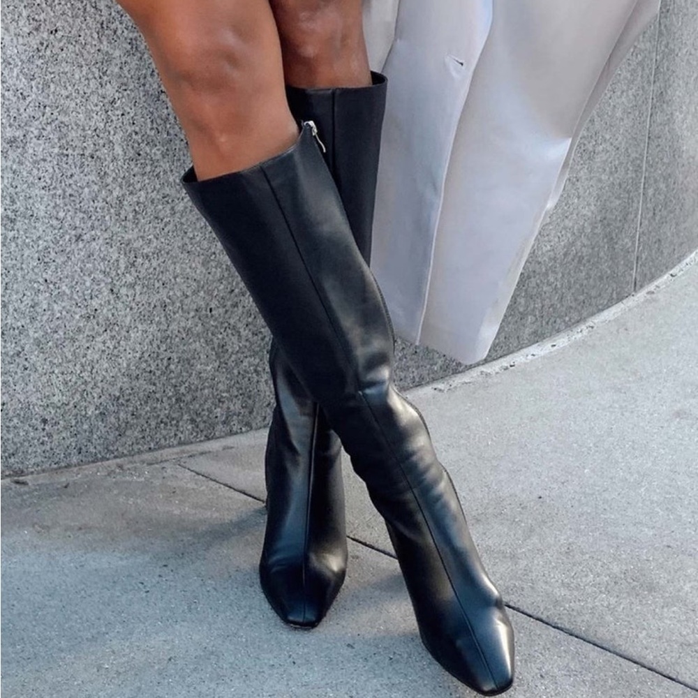 Black Knee-High Women's Boots